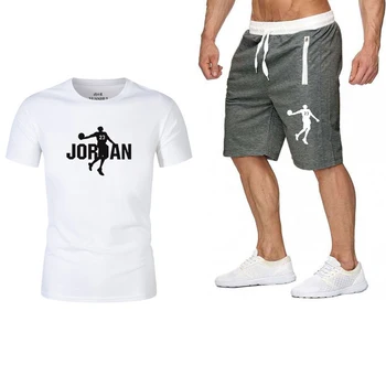 

Track suit men's suit men's sweatshirt pants summer men's short T-shirt shorts casual suit sportswear men's clothing 2020 new pr