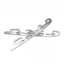 Лезвие для катания на коньках из нержавеющей стали, встроенный фигурный Скейт с ножом, зуб для взрослых, детей, начинающих, полный набор красок