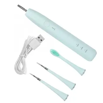 

Portable USB Ultrasonic Vibration Electric Dental Strong Clean Teeth Stain Tartar Calculus Whiten Teeth ABS Material