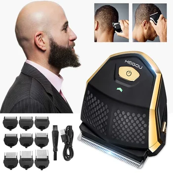 

Electric Quick Hair Trimmer Cordless Professional Cutting Clipper Shaver USB Rechargeable Adult Razors Trimmers With LED Light