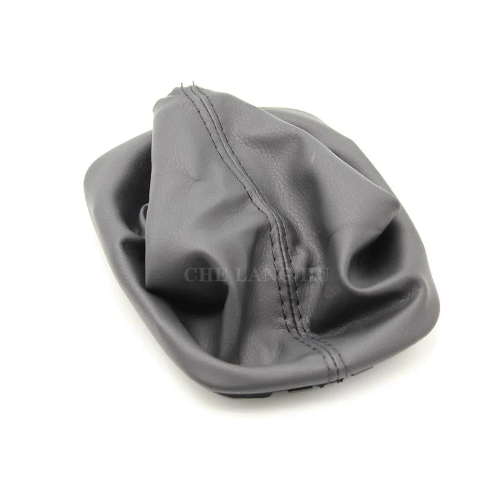 Для Skoda Octavia A4 MK1 1997 1998 1999 2000 2001 2002 2003 2004 2005 2006 2007 2008 2009 2010 2011 Шестерни рукоятка рычага переключения передач кожаные ботинки со вставками