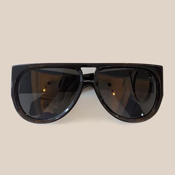

Acetate Frame Vintage Sunglasses Women Luxury Brand Mirror Pilot Sun Glasses Female