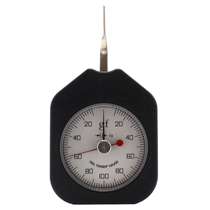 

SEG-100-2 100G Tension Meter Analog Dial Gauge Double Pointer Force Tools Tension Meter