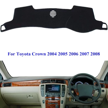 

Car Dashboard Cover Automobile Dash Mat Dashboard Pad Carpet Anti-UV Anti-slip For For Toyota Crown 2004 2005 2006 2007 2008