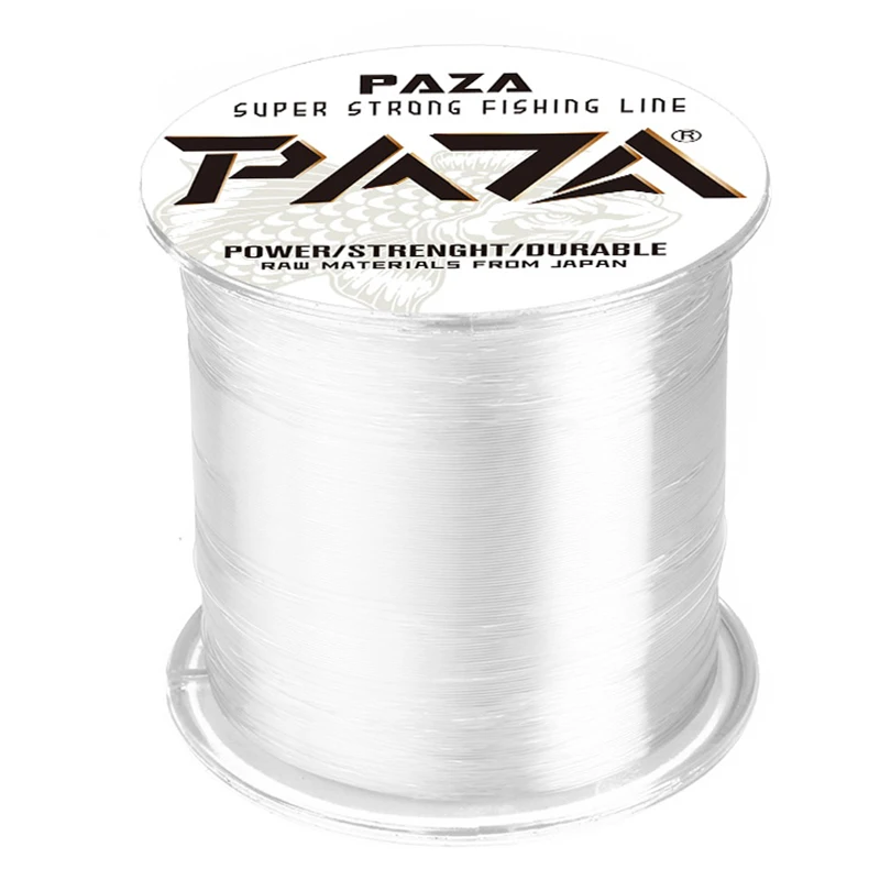 BAKAWA 500M Nylon Fishing Line Japanese Durable Super Strong Monofilament  Invisible Rock Sea/Freshwater Diameter: 0.10mm 0.45mm