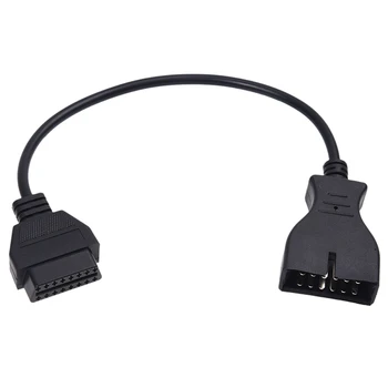 

OBDII OBD2 For GM 12 pin to 16 pin OBD1 adapter OBD2 Diagnosis connector Auto Cable