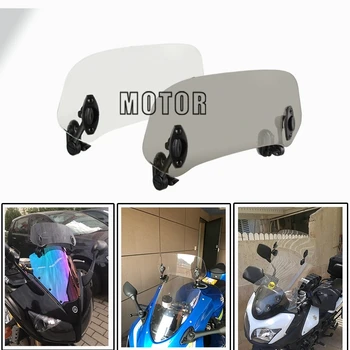 

Motorcycle clip type adjustable extended windshield Wind Deflectors Diversion plate FOR Honda NC750X MT CB500X CTX1300 MSX125