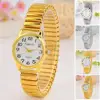 Elastic band watch Quartz Watch Expandable Stretch Band Strap Ladies Gents Unisex Wrist Watches 1