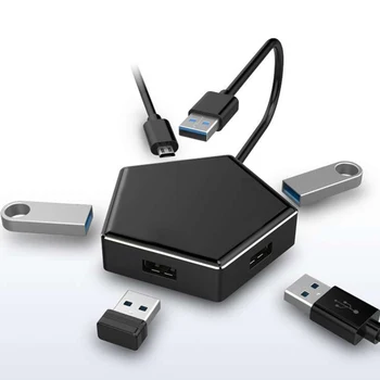 

Multi USB HUB 3.0 USB 3 Hub USB Splitter 4 Ports Expander Mini 2.0 Hab Adapter With Power Interface High Speed For PC Laptop