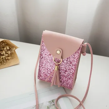 

Summer Bag Women's 2020 New Style PU Handbag Bright Surface Shoulder Square Sling Bag Simple Messenger Bag Fashion Women Bag #15