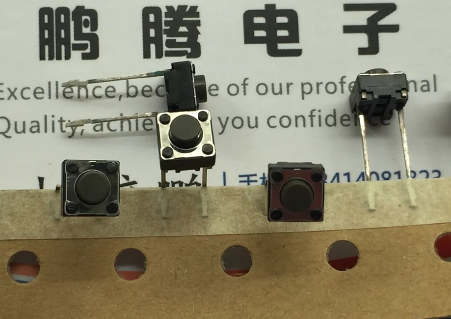 20PCS/lot SKHVBED010 Original Japanese SKHVBED010 tact switch 6*6*5 in-line 2-pin square button reset micro-motion long life