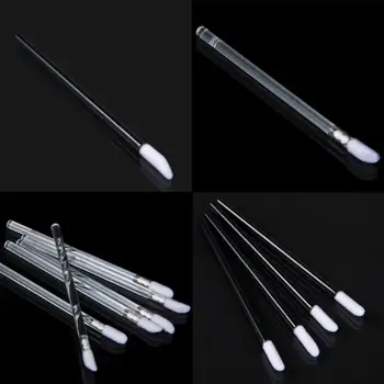 

100pcs 50pcs Disposable Lip Brush Lipstick Gloss Wands Lipbrush Makeup Tool