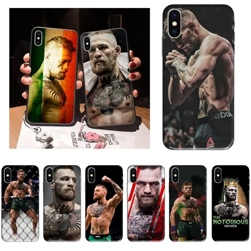 Чехол Conor Mcgregor для iPhone 12 Mini 11 Pro XS Max X XR 7 8 Plus | Мобильные телефоны и аксессуары