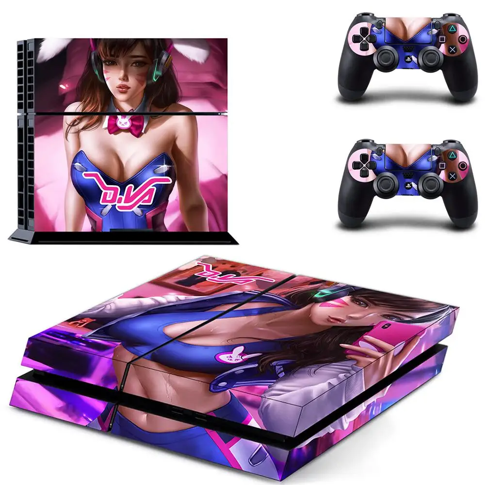 Стикер s над часами: D. Va наклейка для PS4 PS 4 стикер Play station наклейки Pegatinas консоли