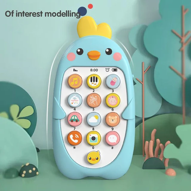 Remote Control Musical Toys Learning Phone Toy Baby Early Education Props 2