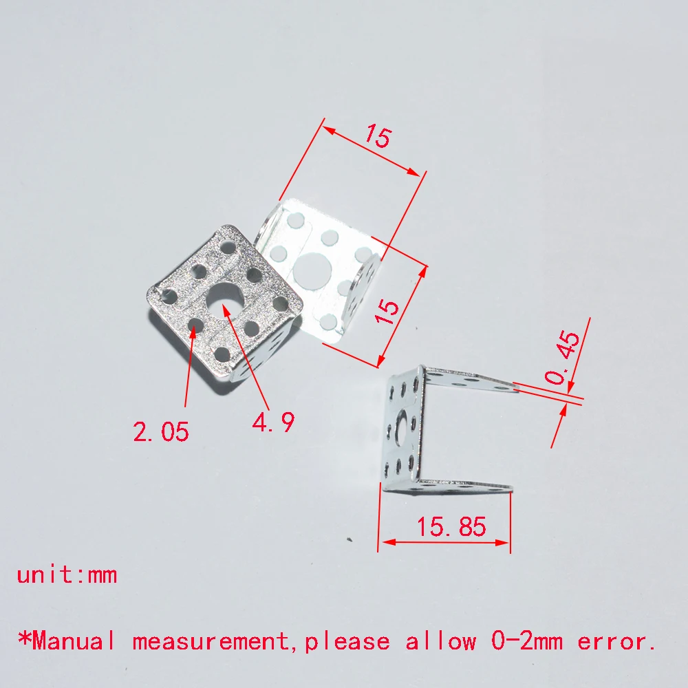 

10 шт. Универсальный двойной угол подвесной Железный Дрон Радиоуправляемый автомобиль самолет Робот детские игрушки для мальчиков diy Детские аксессуары Монтессори игрушки