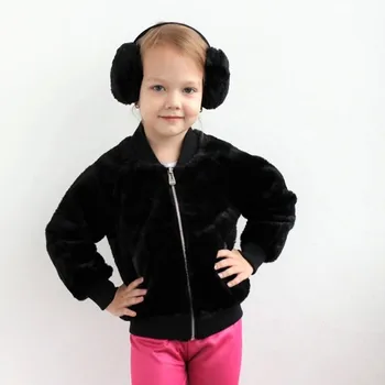 

Thicken Kids Girls Jacket Coats Letters embroidery Luxurious Fur Kid Boys Coat Pageant Party Warm Girls Jacket Outerwear 2-6Y