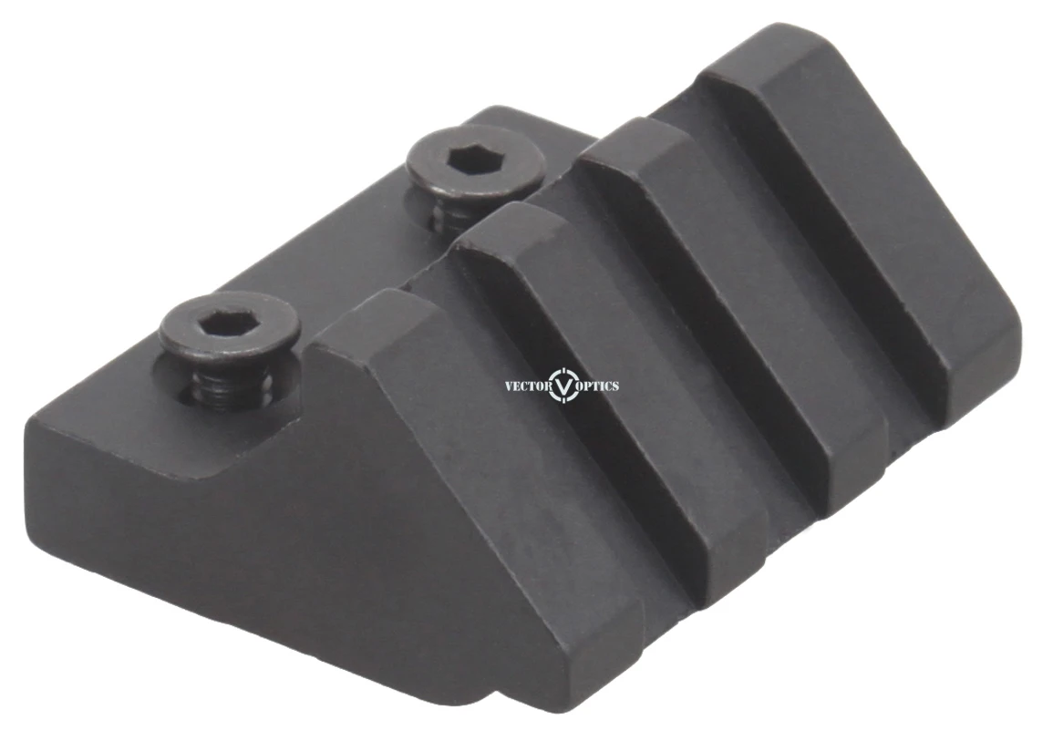 KeyMod Handguard Assessories 45 градусов смещение Пикатинни Крепление 3 слота 1,5 дюймов 1 1/" Длина