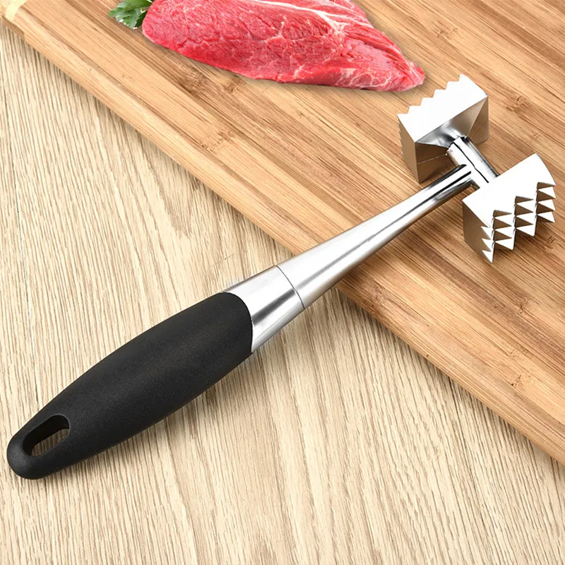 Stainless Steel Zinc Alloy Meat Hammer Kitchen Tool Creative Steak Meat Hammer meat tenderizer meat hammer