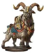 

56mm 75mm Resin Model Kits Goat Figure Unpainted No Color DW-012