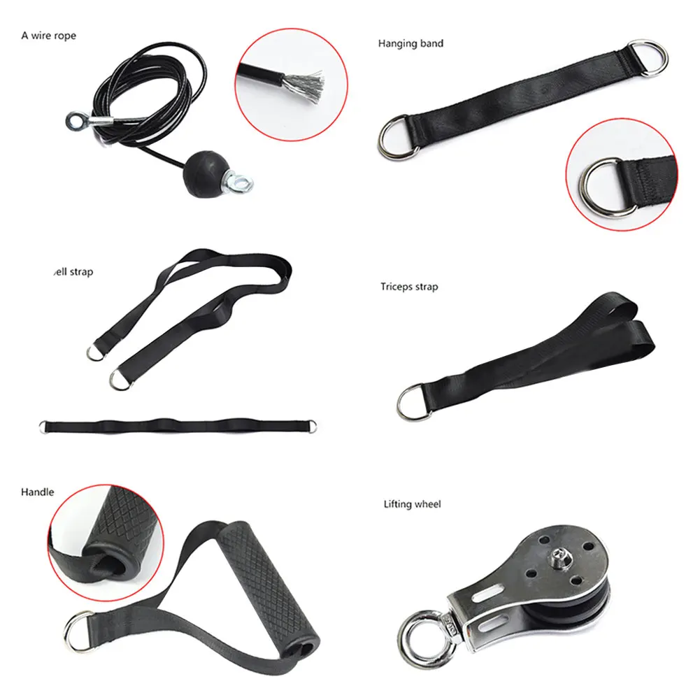 Новинка 9 шт. устройство для силовых тренировок предплечья система подъемных