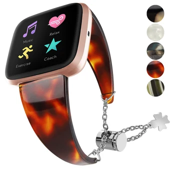 

Essidi Women Fashion Resin Strap For Fitbit Versa 2 Smart Watch Band Loop For Fitbit Versa Versa Lite Bracelet Wrist Band