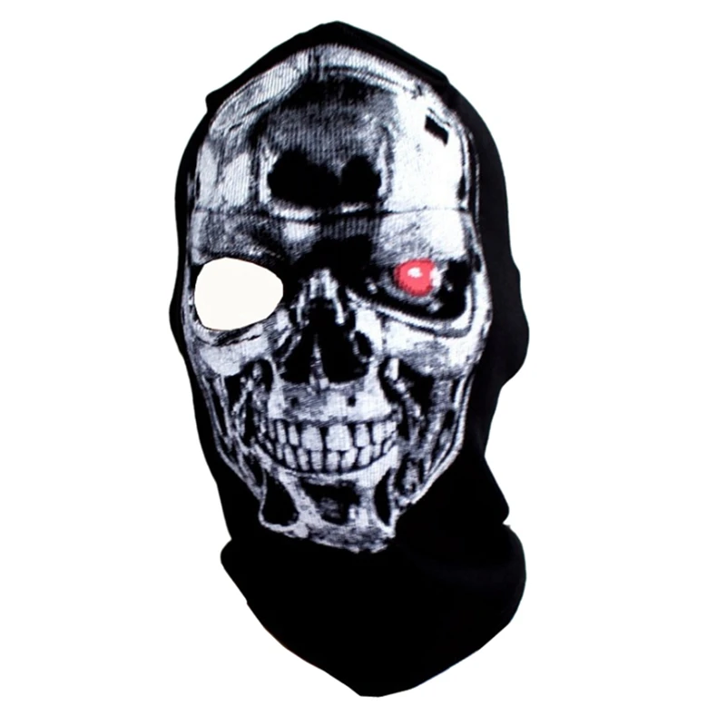 Halloween Mask Horror Skull Grim Balaclava Motorcycle Full Face Mask Hats Helmet Airsoft Paintball Snowboard Ski Shield