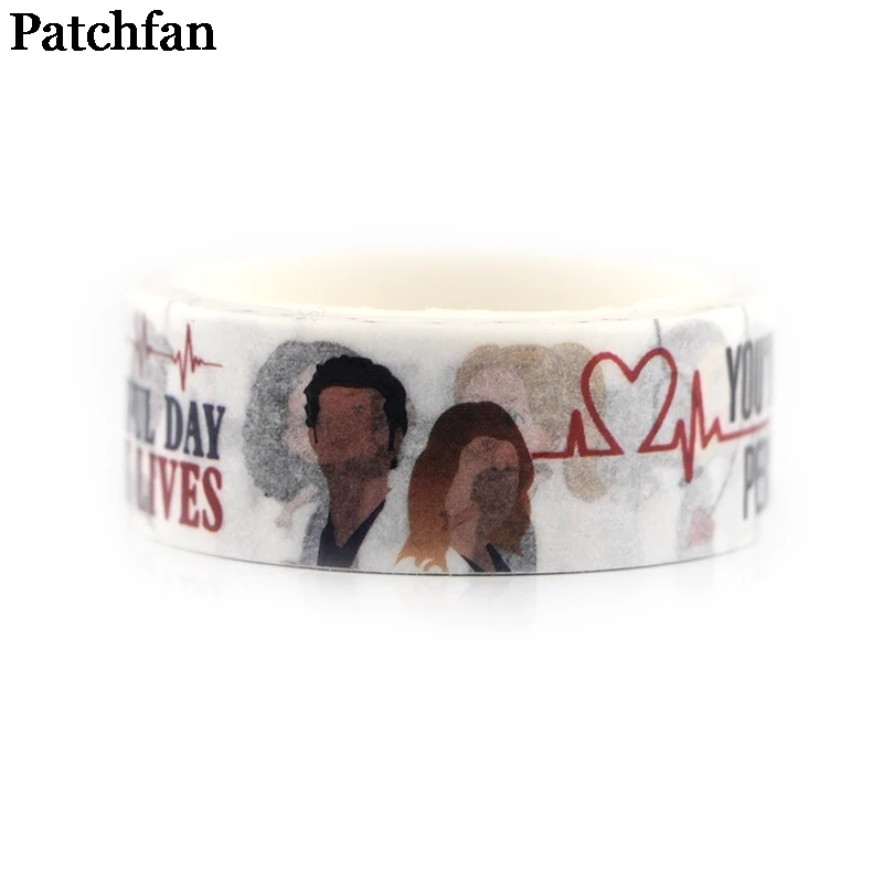 20 шт./лот Patchfan серый Анатомия 90s мультфильм смешной DIY Скрапбукинг дети Васи бумага маскировки клейкие ленты Печатные стикеры Пастер A2216