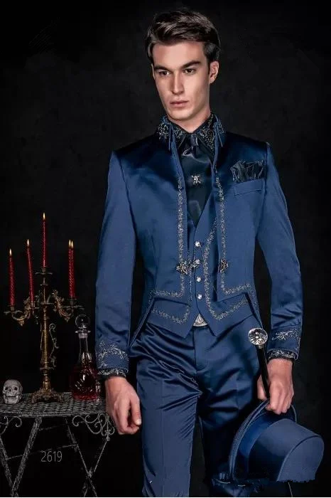 Navy-Blue-Embroiedry-Men-Suits-Formal-Business-Suits-Terno-Masculino-Costume-Mariage-Homme-Blazer-Jacket-Men
