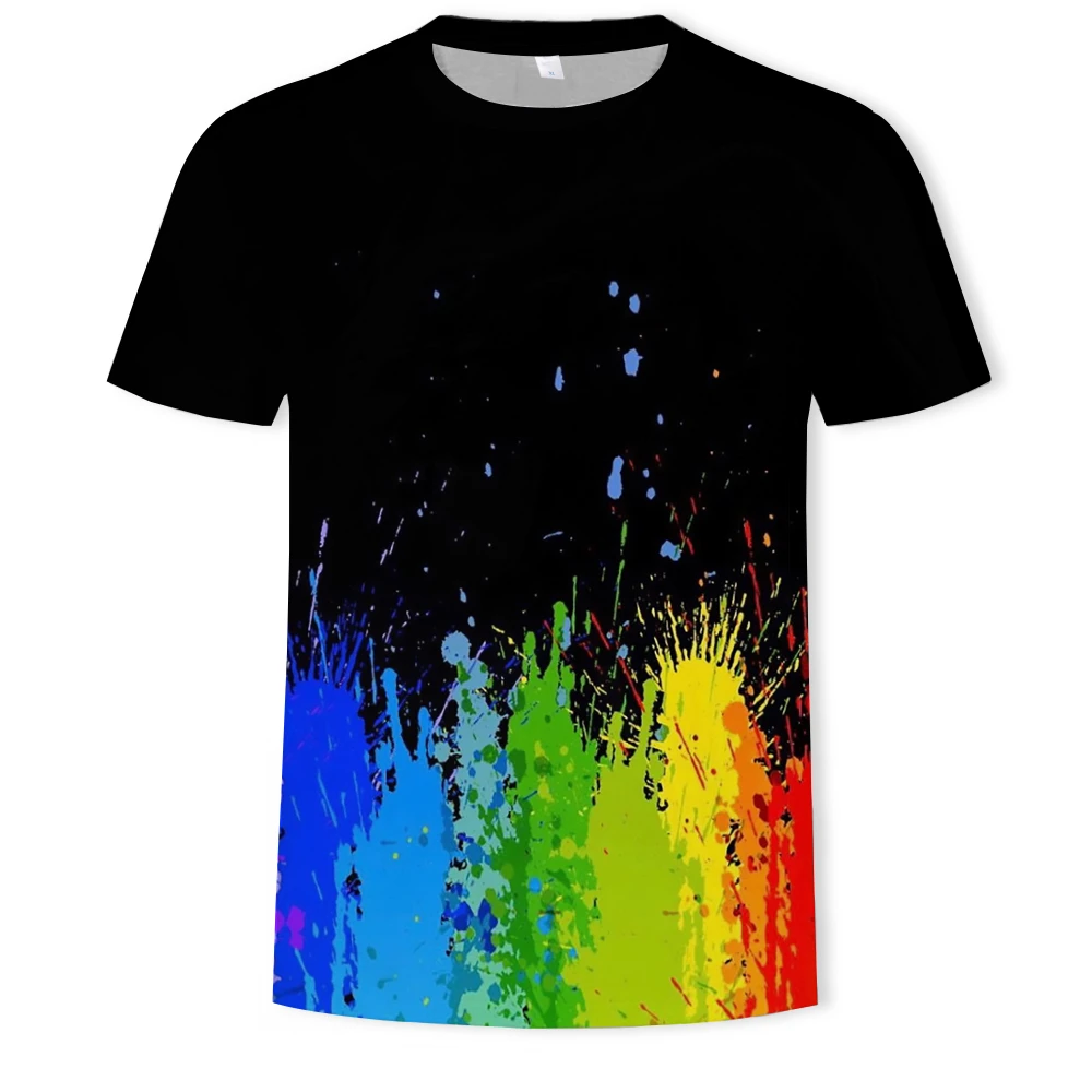 Мужская модная футболка с 3D-принтом dynamic flame, летняя повседневная футболка с короткими рукавами и круглым вырезом, уличная одежда, Топ - Цвет: T827