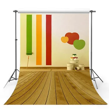 

TAIBO Vinyl Background Photography Paint Graffiti Background Wooden Floor Photo Studio Backdrop Photocall
