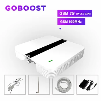 

GSM Repeater 900MHZ Cellular Booster 2G Network Communication Reps GSM 2G Signal Amplifier Yagi+Whip Antenna Coaxial Cable Kit>