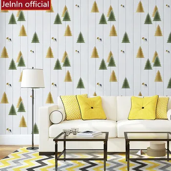 

modern self-adhesive wall stickers black striped wallpaper children's bedroom study living room walkway TV background stickers