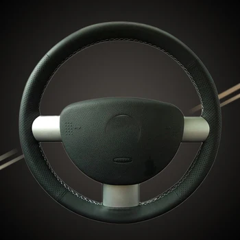 

Car Braid On The Steering Wheel Cover for Volkswagen VW Beetle 2003-2010 DIY Auto Braiding Covers Car-styling Interior Accessory