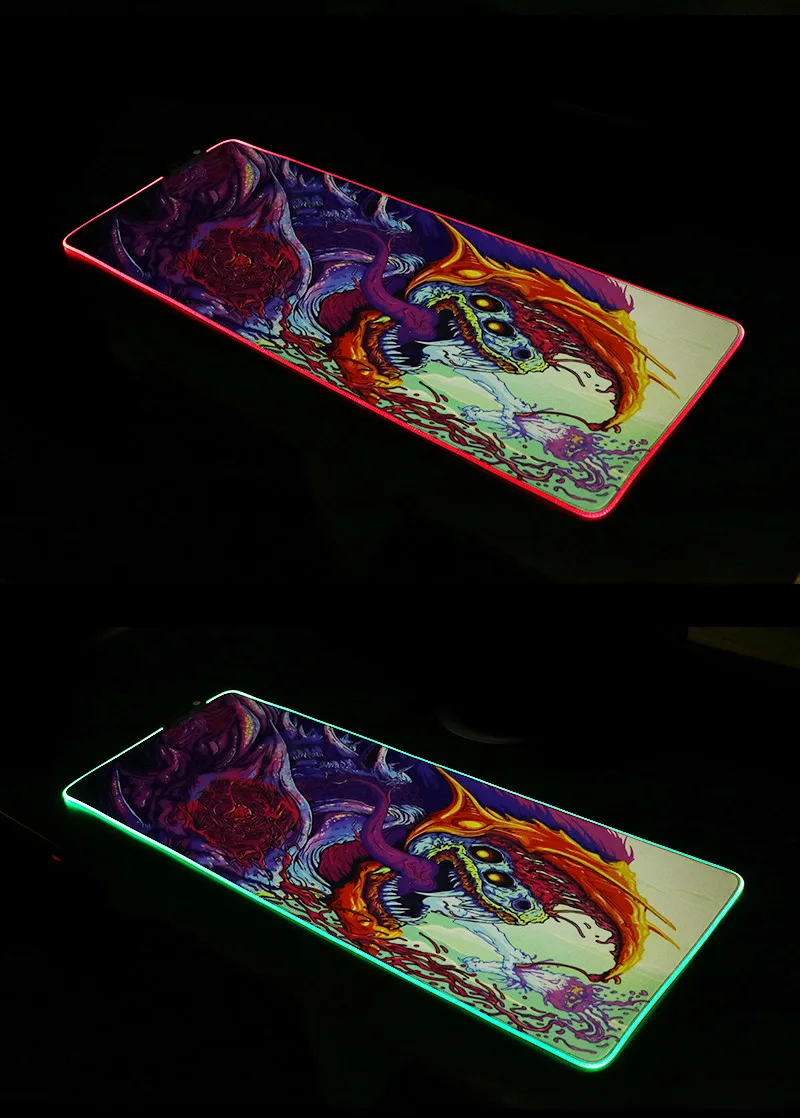 Mouse Pad Gaming XXL RGB con Diseño de Póker Negro H745824d0a9154cccaff1977a68abdb935
