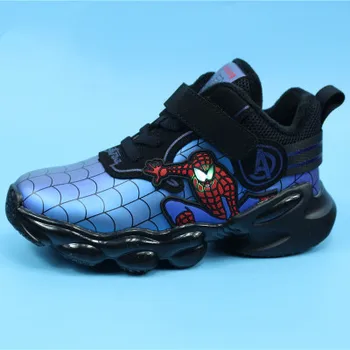 

Disney Cartoon LED Spider-Man Child Boy Spring and Autumn Non-slip Non-slip Casual Sports Shoes Baby Shoes (26-30 Size LED)