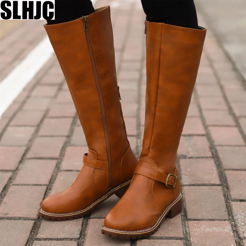 under the knee boots