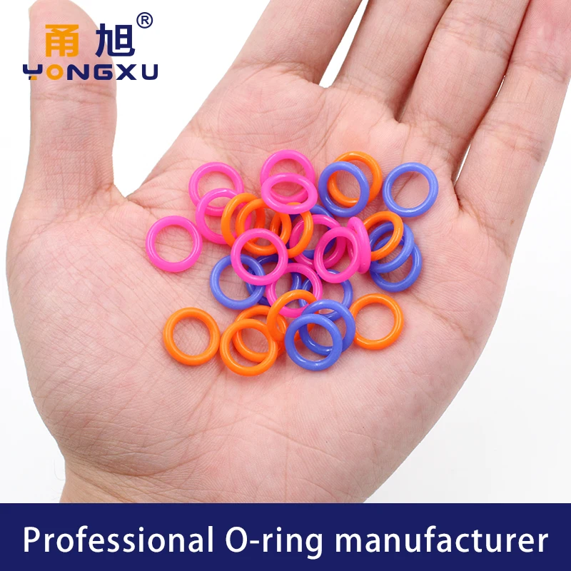 Multicolor Silicone Rubber O-Rings 30PCS/Lot