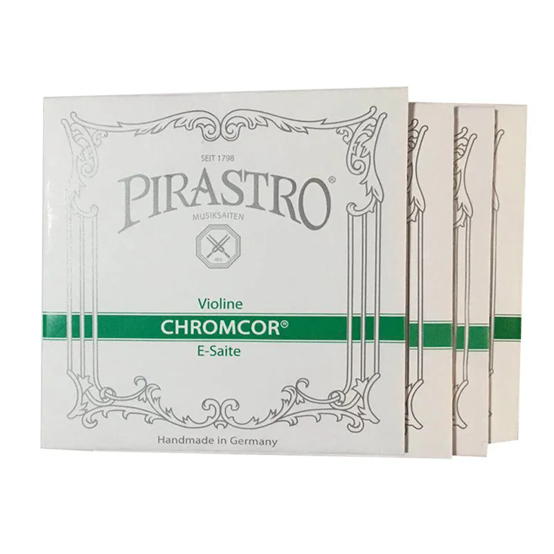 

4pcs/Set e/a/d/g String Chrome Steel Pirastro Silver High Quilty Silver Perfect Tone 4/4 Tonica Violin Strings Violin Accessory