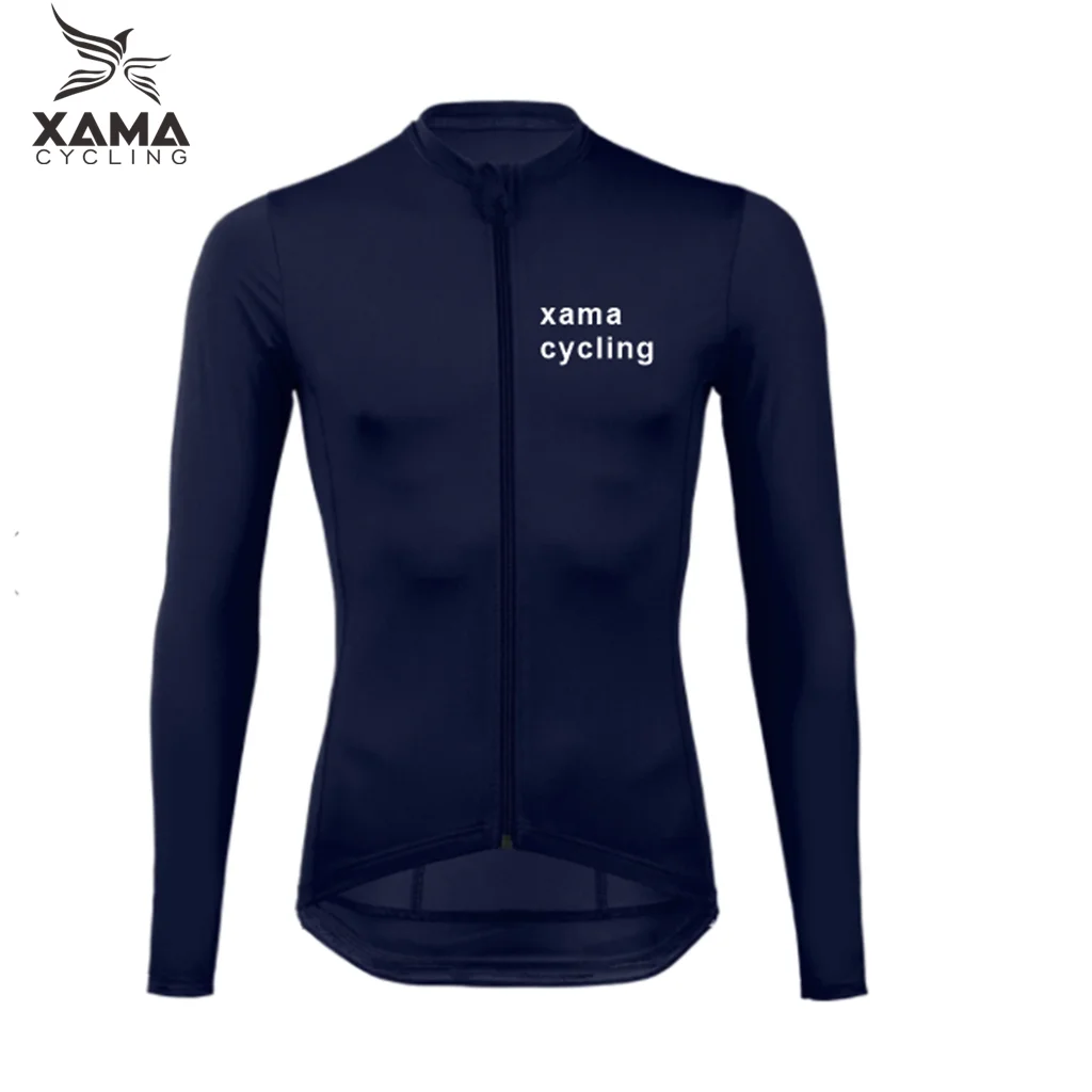 

Xama Cycling Spring Long Sleeve Jerseys Thin Clothing Quick Dry Breathable Small Mesh Fabric Roupa Ciclismo Masculino Motocross