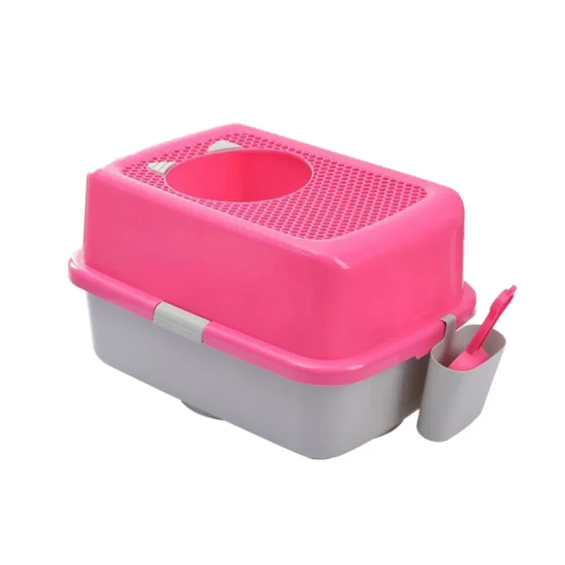 Dog Puppy Cat Kitten Litter Housebreaking Plastic Cleaning Tool Scoop Poop Shovel Waste Tray For