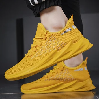 

Men Casual Shoes Lace-up Men Shoes Lightweight Comfortable Breathable Walking Sneakers Tenis masculino Zapatillas Hombre