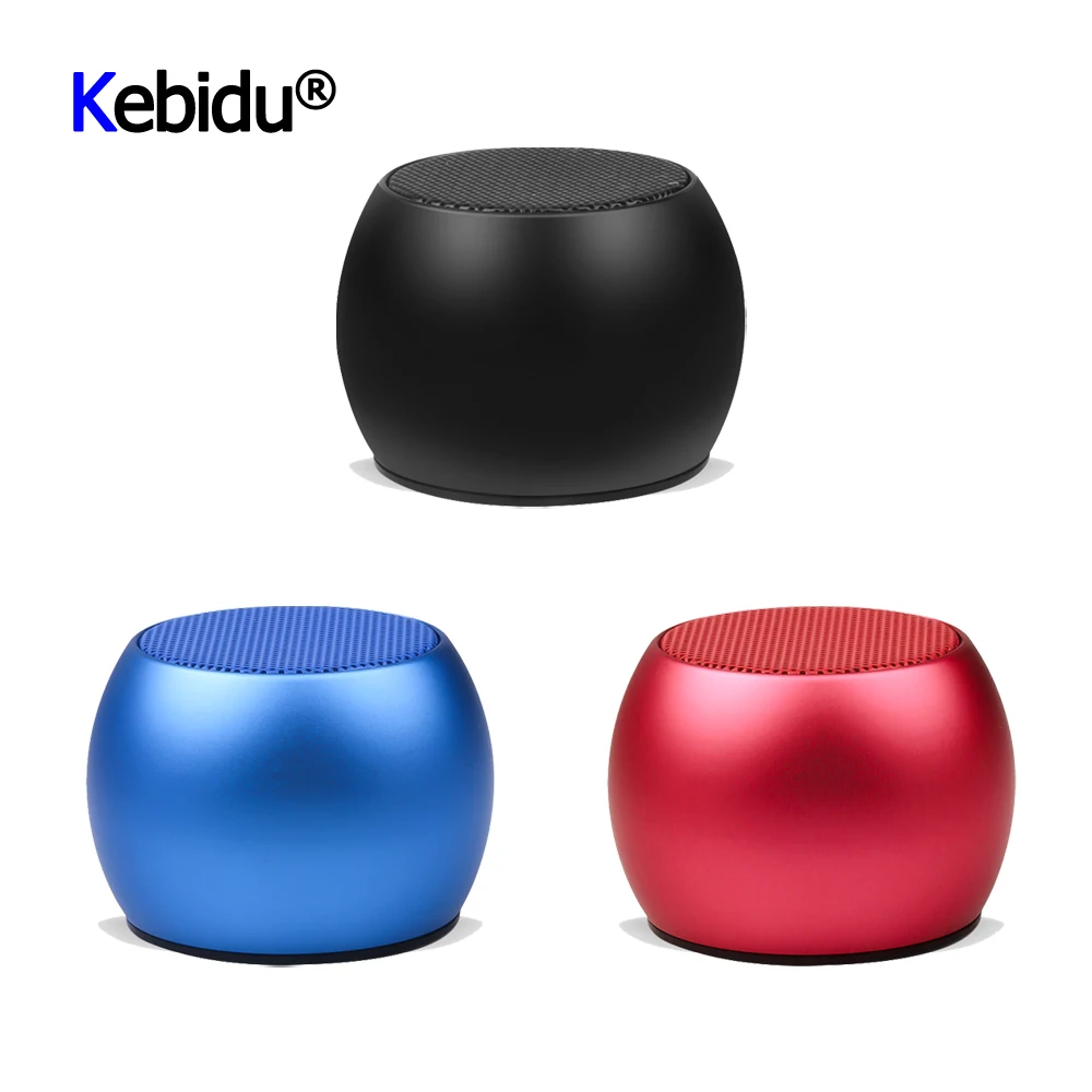 Мини динамик Bluetooth 3 Вт громкая связь металлический карманный беспроводная