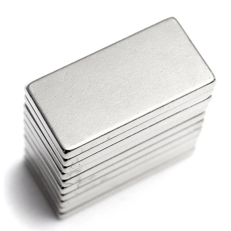 Top-30Pcs Neodymium Block Magnet Super Strong Rare Earth Neodymium Magnets- 20Pcs Disc Magnets N52 10Mm x 2Mm& 10Pcs Oblong N5
