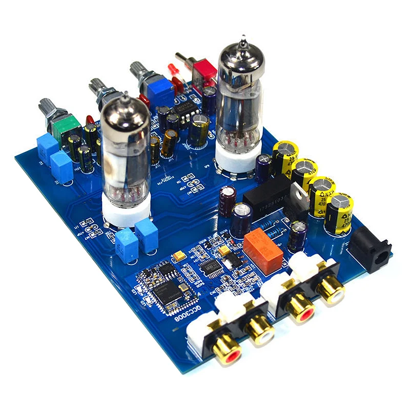 Усилитель Bluetooth Ламповый преусилитель Fever 6J5 Bile вакуумный ламповый JRC5532