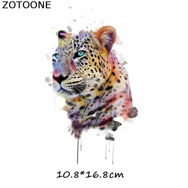 669 ZOTOONE Красочные Теплые животных гладить на передачи для костюмы бисером аппликация вышивка цветок нашивки DIY Одежда украшения E - Цвет: 669