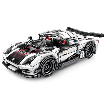 

728Pcs Koenigsegged Super Racing Car building blocks Technic Sports Racer Vehicle Supercar City Children Speed Bricks Toys Gift