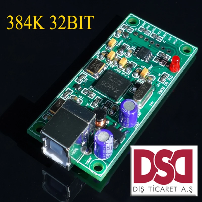 Модуль усилителя цифрового интерфейса KYYSLB Home Audio XU208 XMOS USB интерфейс U8 обновленный