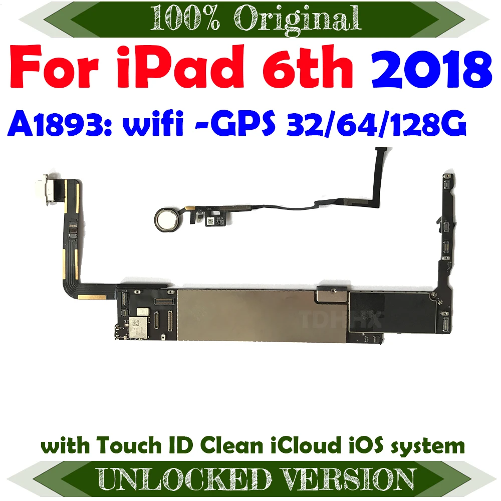 ipad 6th A1893 WITH TOUCH ID