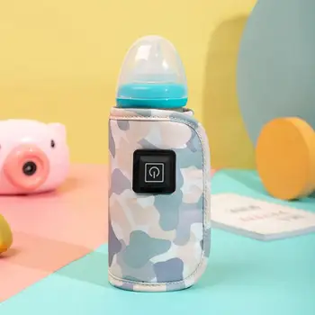 

Car Cover Milk Bottle Warmer Protective Infant USB Heating Travel Insulation Cup Adjustable 3 Gears DC 5V Baby Feeding Portable
